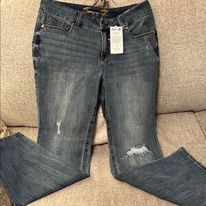 NWT Seven7 brand jeans, high rise flare, size 14